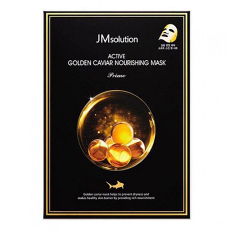 Picture of JM SOLUTION Active Golden Caviar Nourishing Mask (10 Sheets)