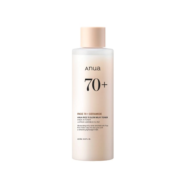 صورة ANUA RICE 70 GLOW MILKY TONER 250ml