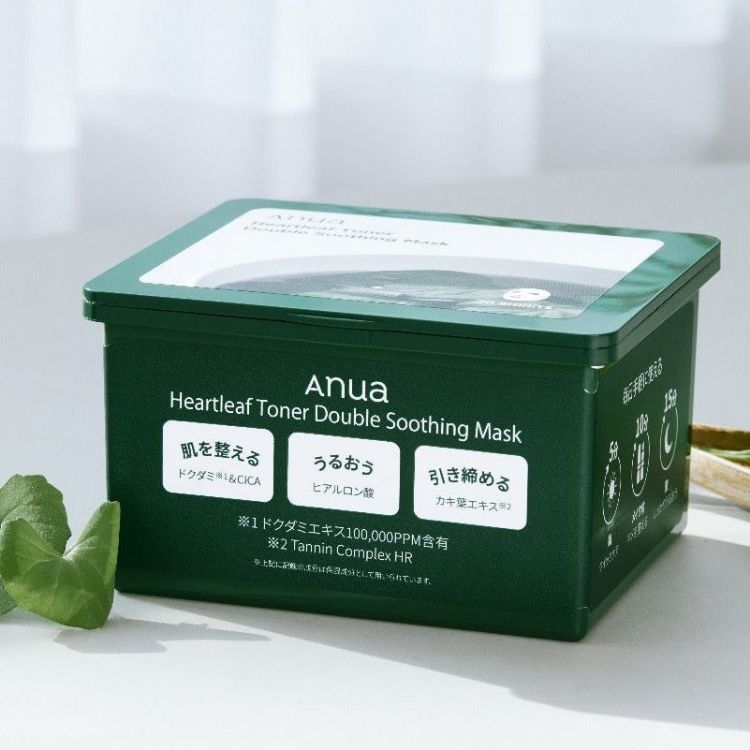 صورة ANUA Heartleaf Toner Double Soothing Mask 