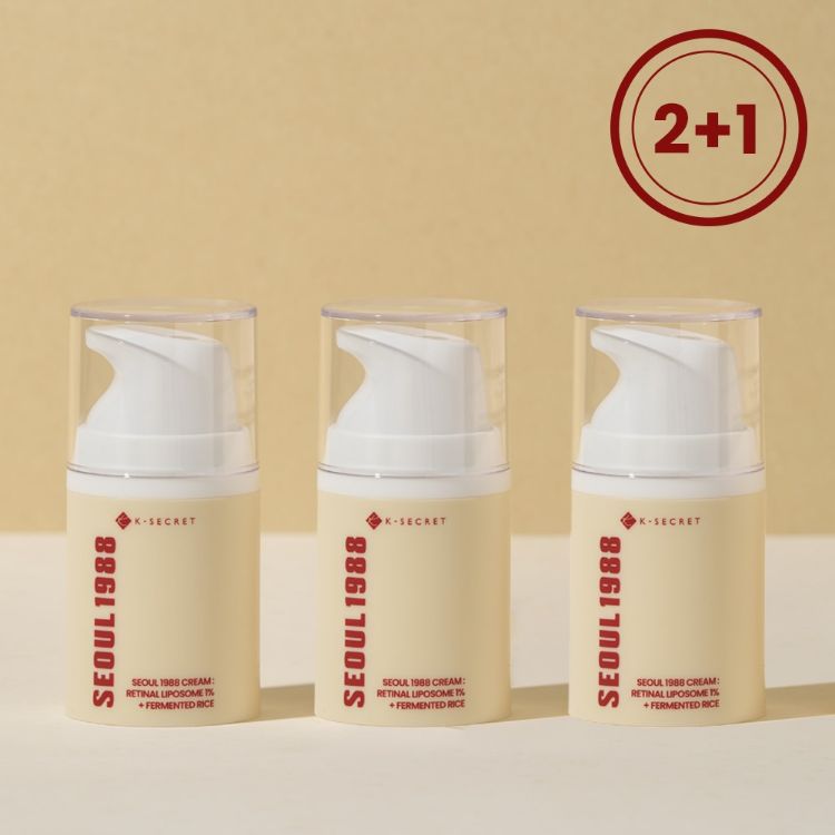 Picture of [Buy 2 Get 1 Free] K-SECRET SEOUL 1988 Cream : Retinal Liposome 1% + Fermented Rice