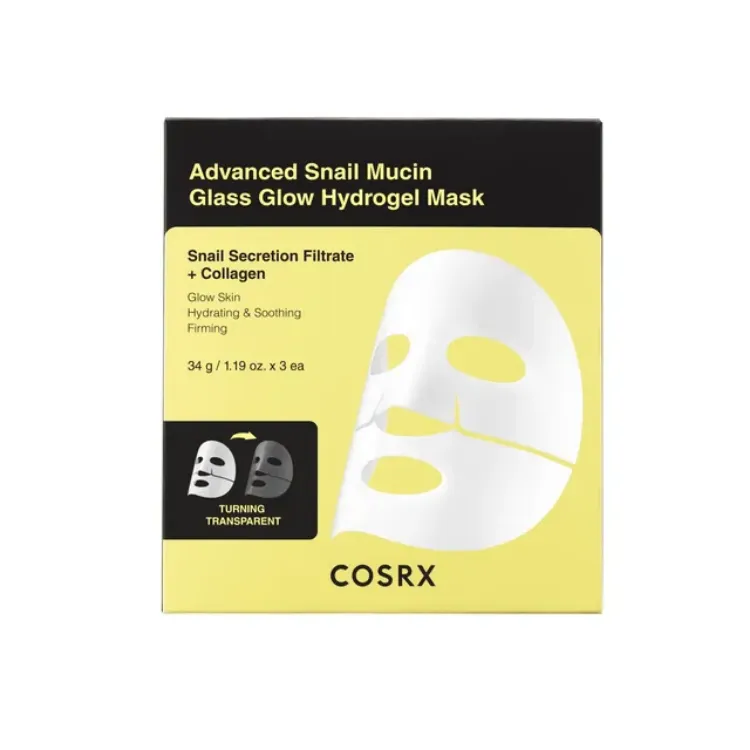 صورة Advanced Snail Mucin Glass Glow Hydrogel Mask_3 ea